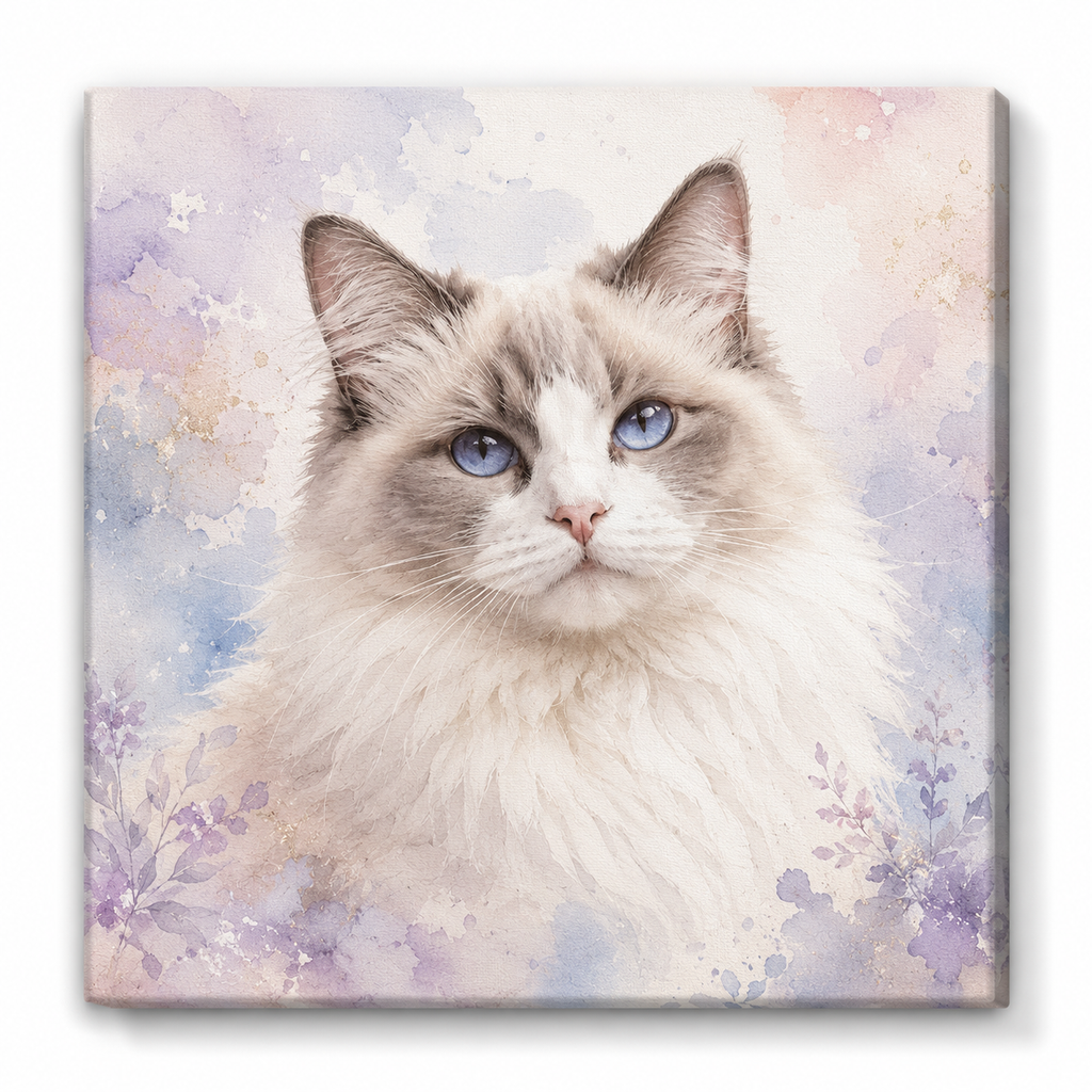 Signature Oil Portrait Cat